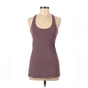 Lululemon Women’s Cool Racerback West2east Stripe Heathered Bordeaux Drama